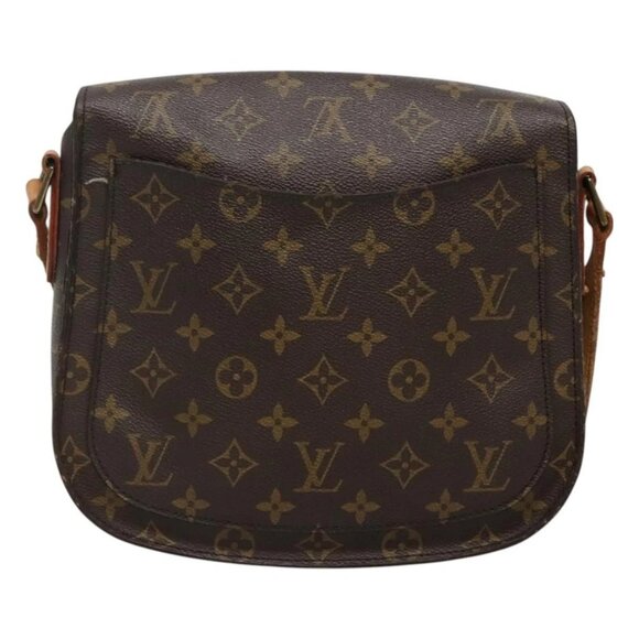 LOUIS VUITTON Monogram Saint Cloud GM Shoulder Bag M51242 LV Auth 128339 - Picture 2 of 16